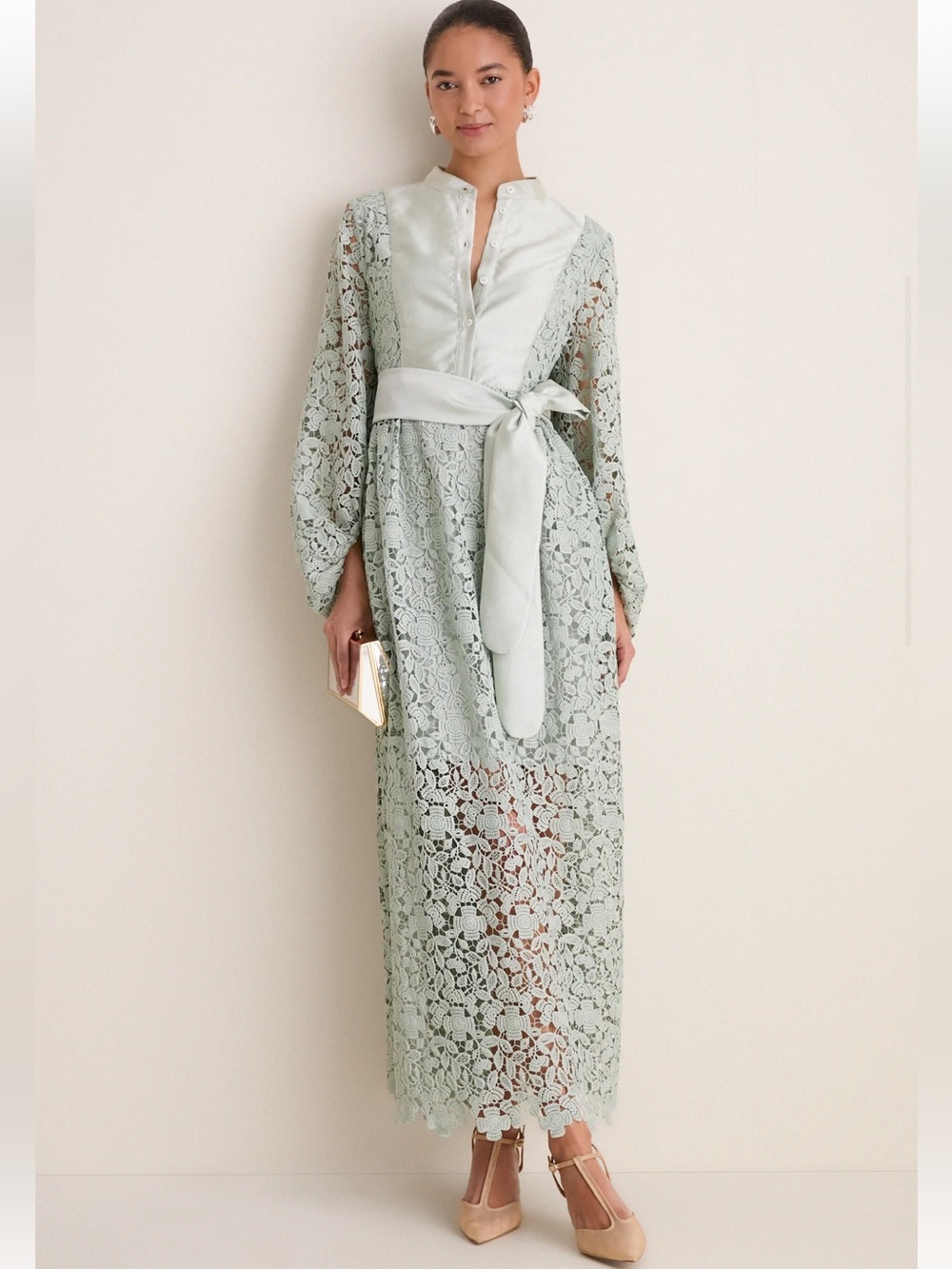 TUCKERNUCK Sage Lace Calliope Dress